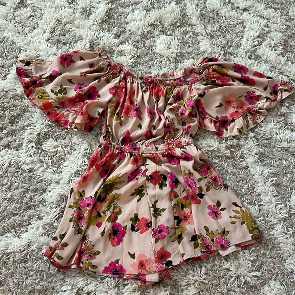Vici off the shoulder romper
